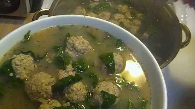 Italian Wedding Soup Recipe - Noreen's Kitchen