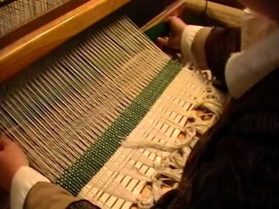 Nancy Today: Traditional Birdseye weave (weaving 88) ASMR weaving