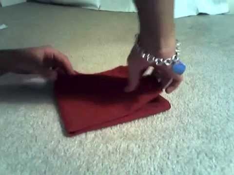 Napkin Folding: Lotus & Chopstick Techniques