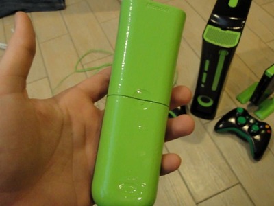 Painted Xbox 360 Case & Accessories - Using Sharpies New, Oil Base Paint Markers!