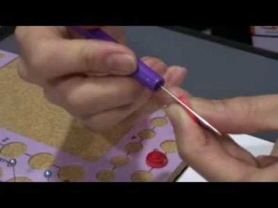 Paper Quilling Demo by Alli Bartkowski with Joyce Chow