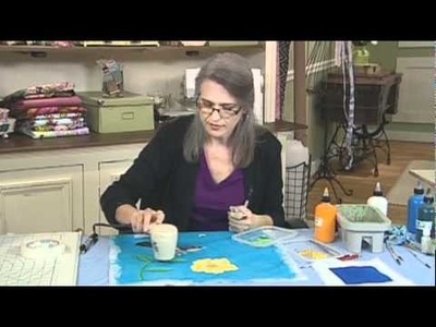 Quilting Arts Workshop Preview - Judy Coates Perez - Design, Paint and Stitch