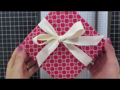 Stampin' Up Holiday Catalog Ornament BOX with Catherine Pooler