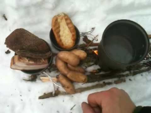 Traditional Finnish Woodsman Food
