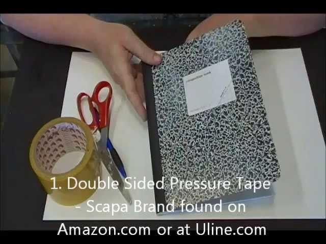 Tutorial #14 Covered Composition Book-pt 1