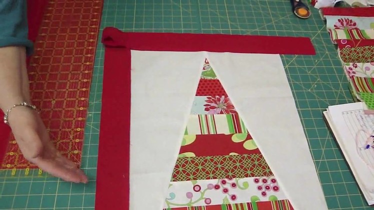 Two Table Topper projects from the Snow Flower Design Roll Part 2.2