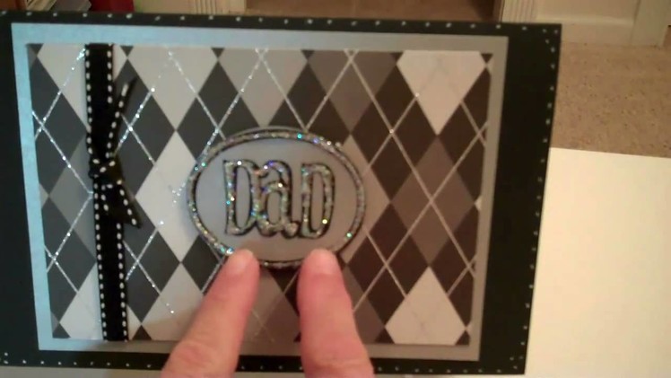 Video  14 Dad's Day card + envelope with gift card holder