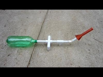 How to make a Paper Rocket Launcher with PVC