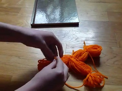 How to make a Yarn doll.person
