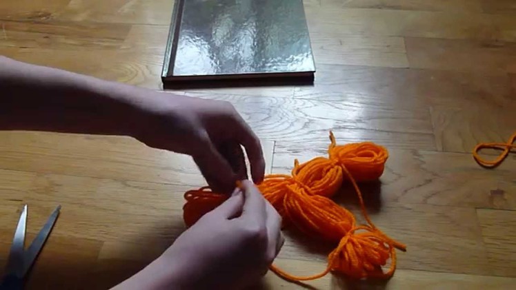 How to make a Yarn doll.person