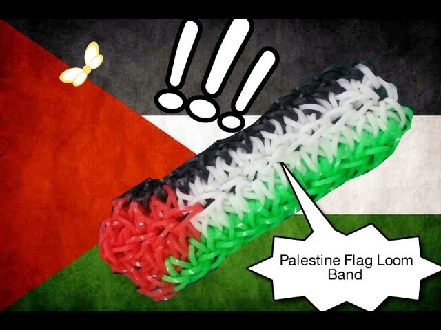 How To Make Palestine Flag Loom Band Groove