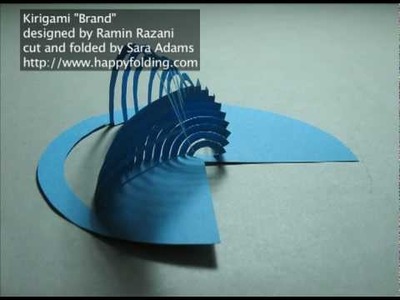 Kirigami Models designed by Ramin Razani