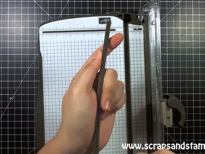 Stampin' Up! Tutorial - Stampin' Trimmer Rotary Addition