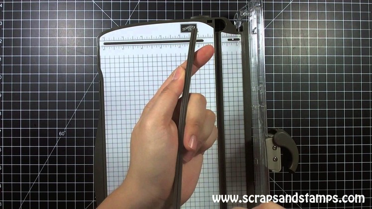 Stampin' Up! Tutorial - Stampin' Trimmer Rotary Addition