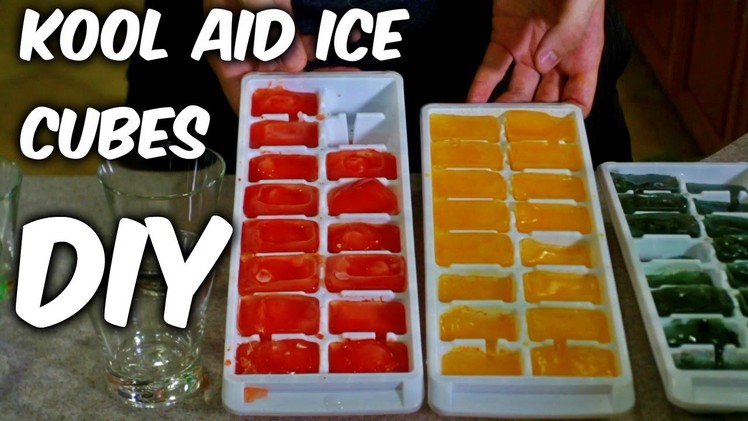 DIY Kool Aid Party Ice Cubes