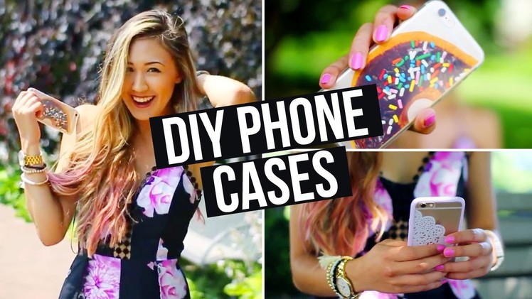 DIY Phone Cases, What's on my iPhone + How I Edit Pictures! | LaurDIY