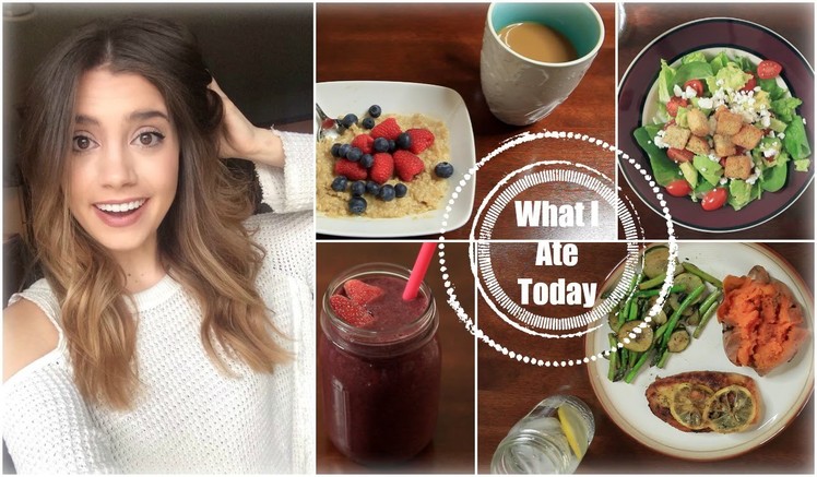 Get Healthy With Me | What I Ate Today!