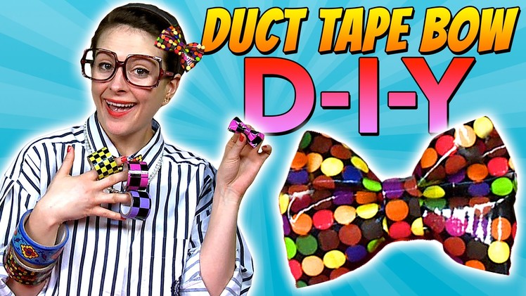 How To: Duct Tape Bow | Crafts for Kids with Crafty Carol