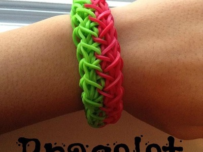 How to make the rainbow loom holiday bracelet
