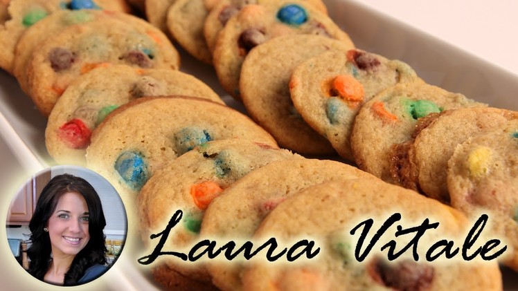 M&M Cookies Recipe - Laura Vitale - Laura in the Kitchen Episode 309