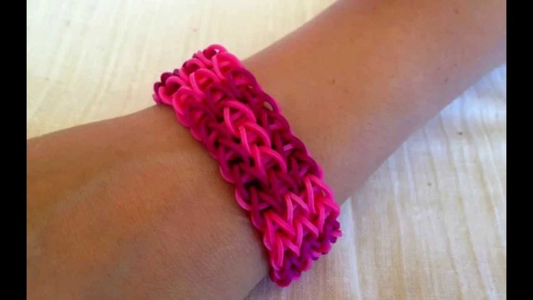 Rainbow Loom bracelet  -  Get inspired to make them yourself. Rubber bands bracelets.