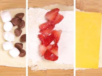3 Easy Roll-Ups For Breakfast, Lunch, And Dessert