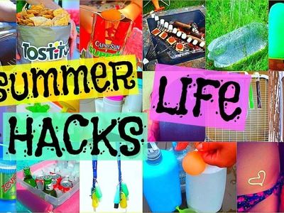 18 SUMMER LIFE HACKS YOU MUST KNOW!!