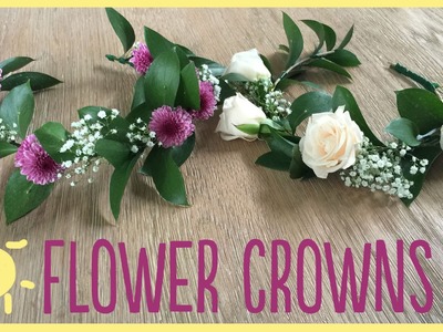 DIY | Flower Crowns (Gorgeous & Easy!!)