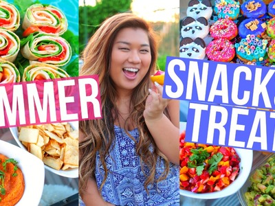 DIY Summer Snacks + Treats! Cute + Easy!