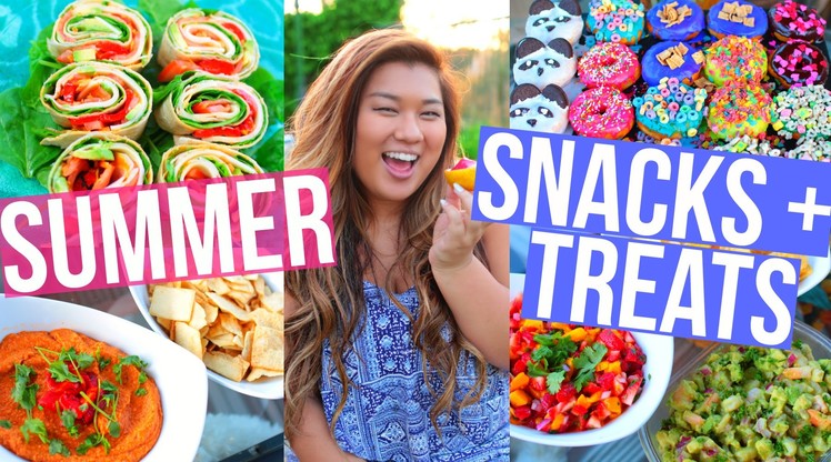 DIY Summer Snacks + Treats! Cute + Easy!