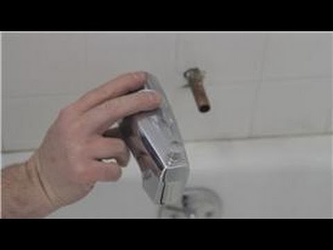 Faucet Repair : How to Fix a Bathtub Faucet That Sprays Out When the Shower Is On