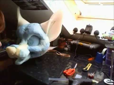 Fursuit Head Tutorial - Time Lapse - Part 1 - Sculpting