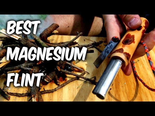How to Start a Fire with Magnesium Flint