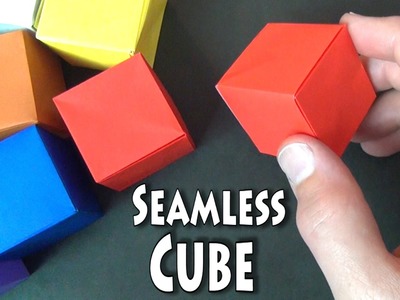 Origami Seamless Cube