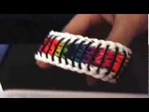 Rainbow loom sailors pinstripe