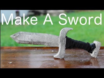 Casting a Sword From Pewter