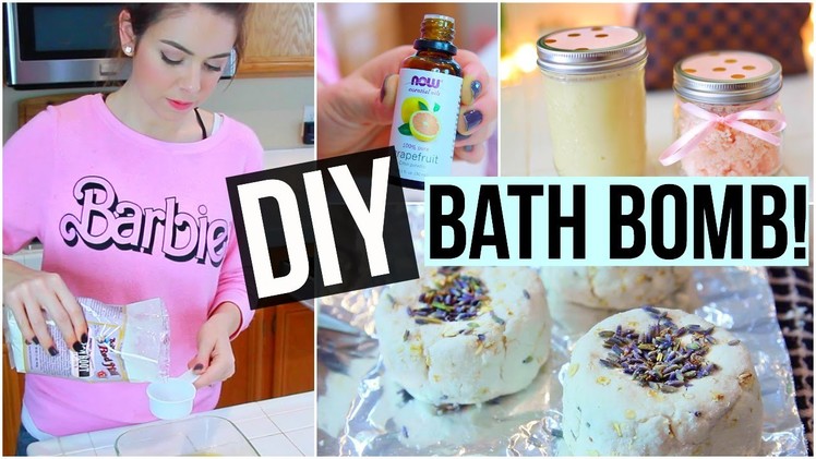 DIY Bath Bomb, Body Scrub & Body Butter! LUSH Inspired!