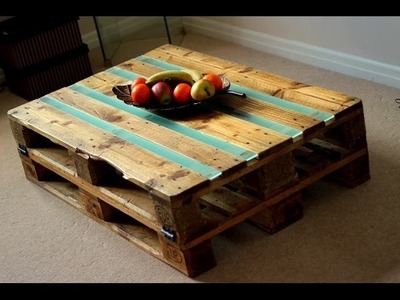 DIY Pallets coffee table