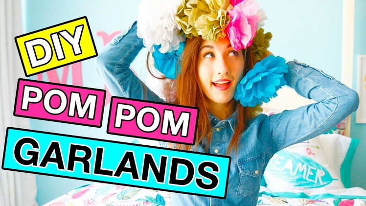 DIY Pom Pom Garland Room Decor With MayBaby! | Revved Up Rooms Ep 4