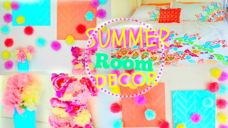 DIY Summer Room Decor 2015 ♡ Tumblr & Pinterest Inspired!