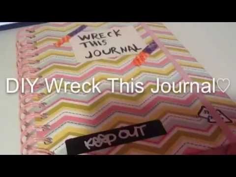 DIY Wreck This Journal♡