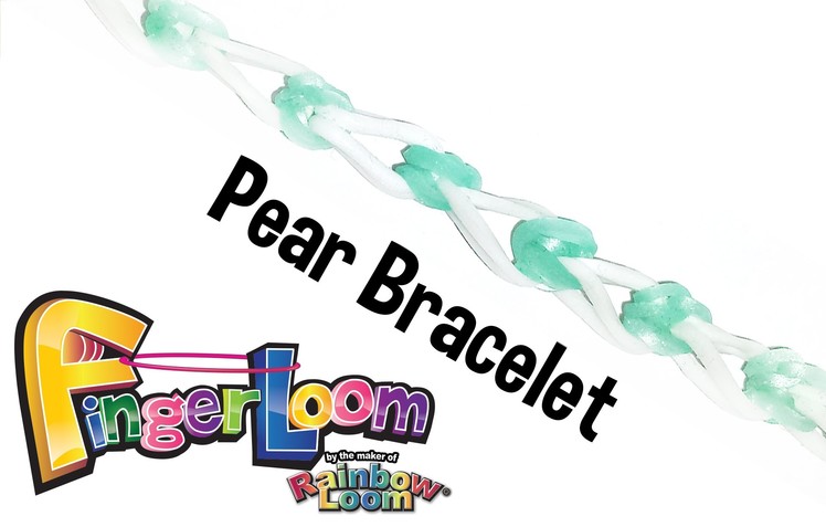 Finger Loom™ Pear Bracelet by the maker of Rainbow Loom