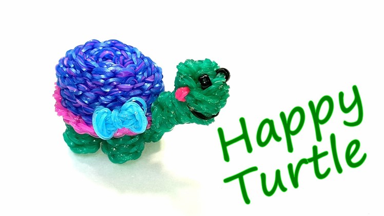 Happy Turtle (Tortoise) Tutorial by feelinspiffy (Rainbow Loom)
