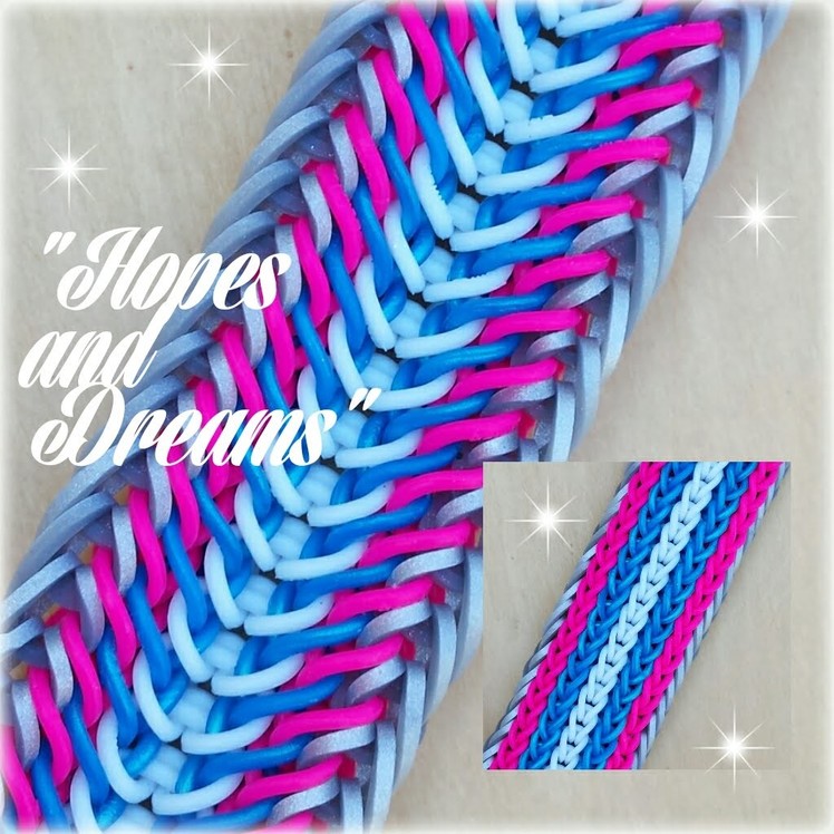 "Hopes and Dreams"  Hook Only bracelet. How To Tutorial