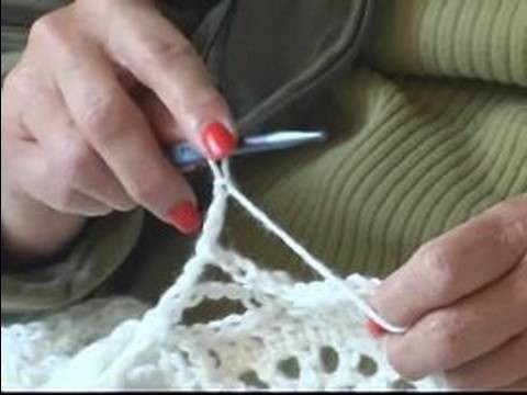 How to Crochet an Afghan : How To Crochet An Afghan: Row Five
