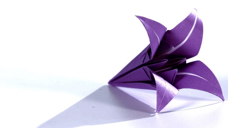 How to Make a Lily | Origami