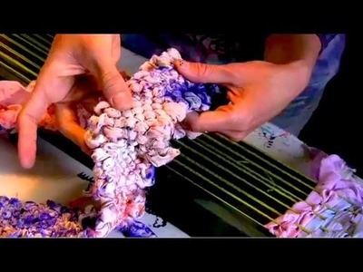 How To Make a Loom and Scarf, Threadbanger