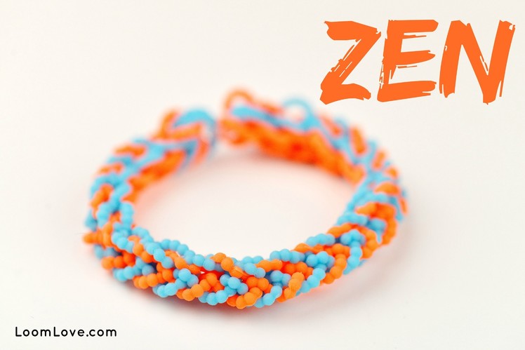 How to Make a Zen Rainbow Loom Bracelet