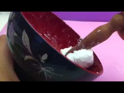 How to make fake whipple cream :D