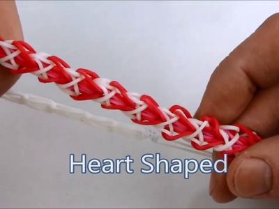 How to make the Heart Shaped (Sweetheart) bracelet on the Rainbow Loom